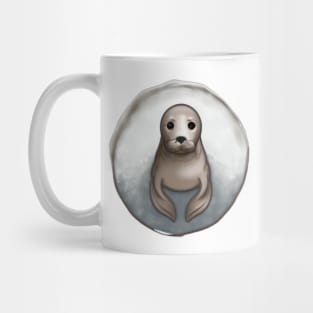 Cute Seal Drawing Mug